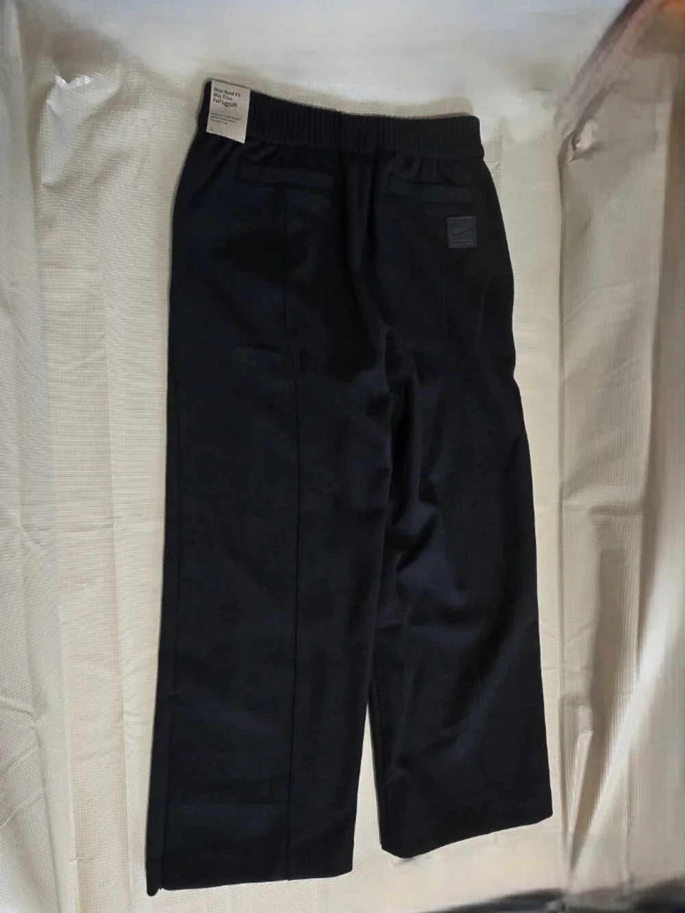 Nike WMNS Sportswear Tailored Trouser Pants HV5141-010 Sz Medium Black